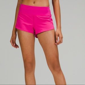 Lululemon Athletica Speed up Short 2.5” Sonic Pink